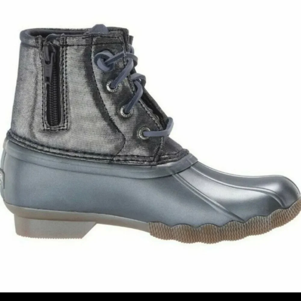 Sperry Toddler Girls Saltwater Rain Boot Size 9M